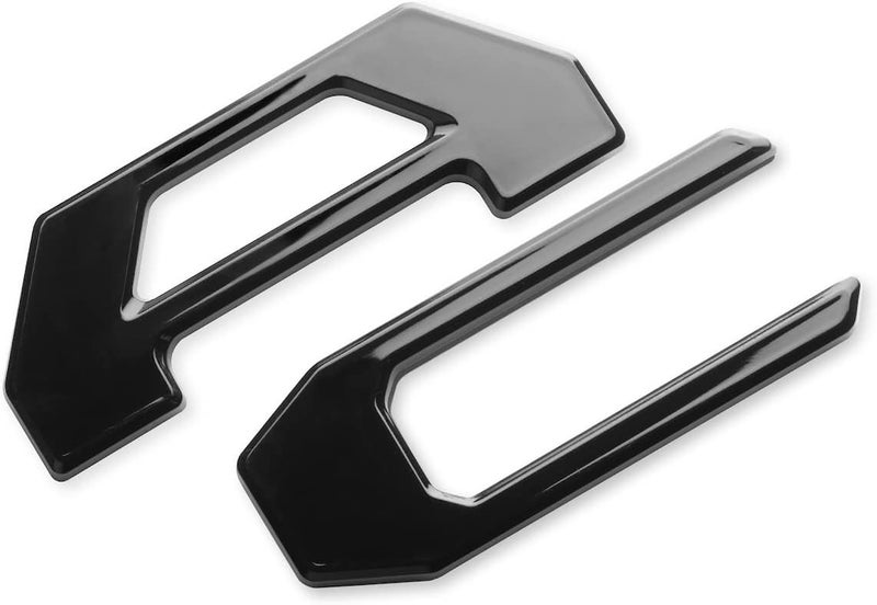 EyeCatcher PRO Premium Tailgate Letter Inserts Compatible with 2016-2023 (PP Piano Gloss Black) - Image 1